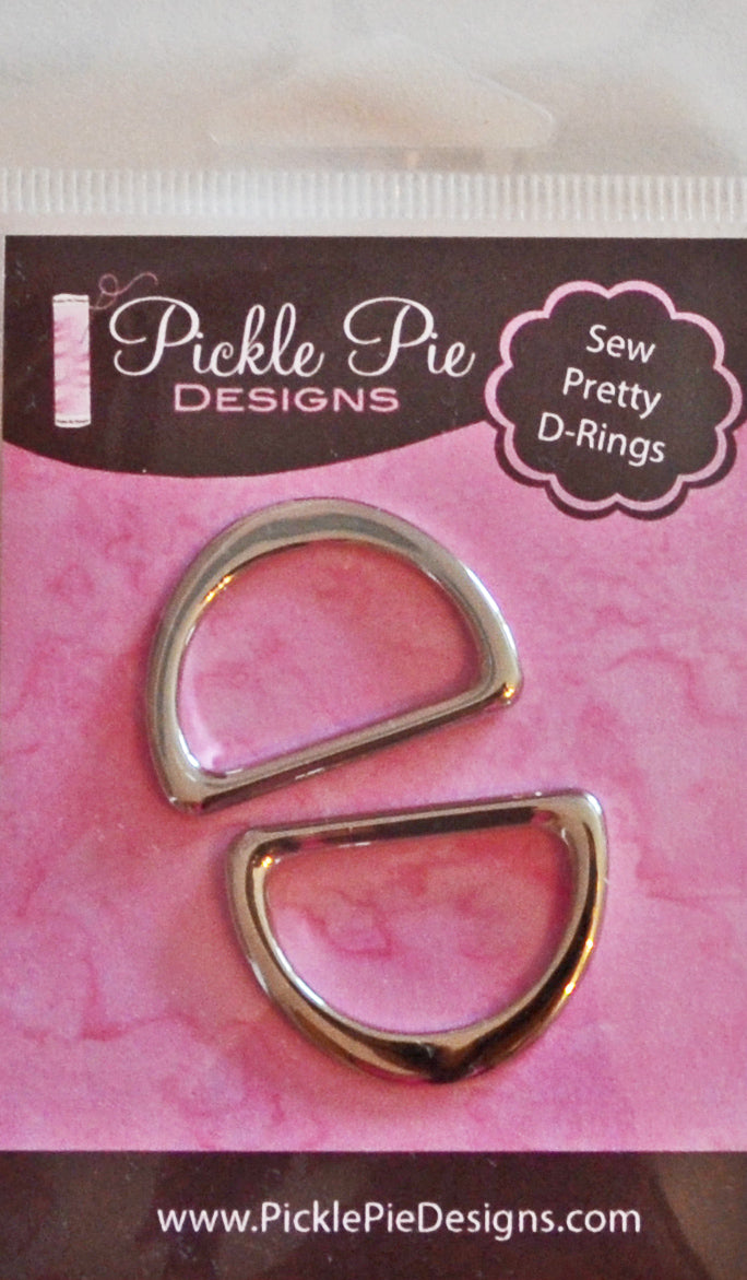 Sew Pretty D-rings purse hardware