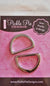 Sew Pretty D-rings purse hardware