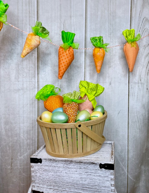 Easter Carrot Goody Bags & Banners In the Hoop Machine Embroidery Designs