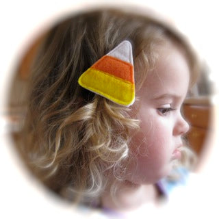 Candy Corn Hair Pretties In the Hoop