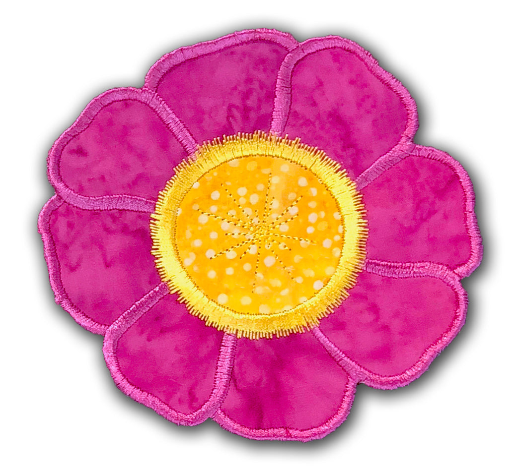 Flowering Fanny Packs In the Hoop Machine Embroidery Design