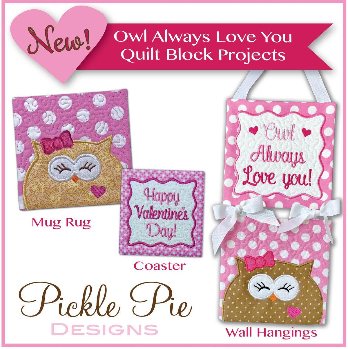 Owl Always Love You Quilt Projects In the Hoop CD
