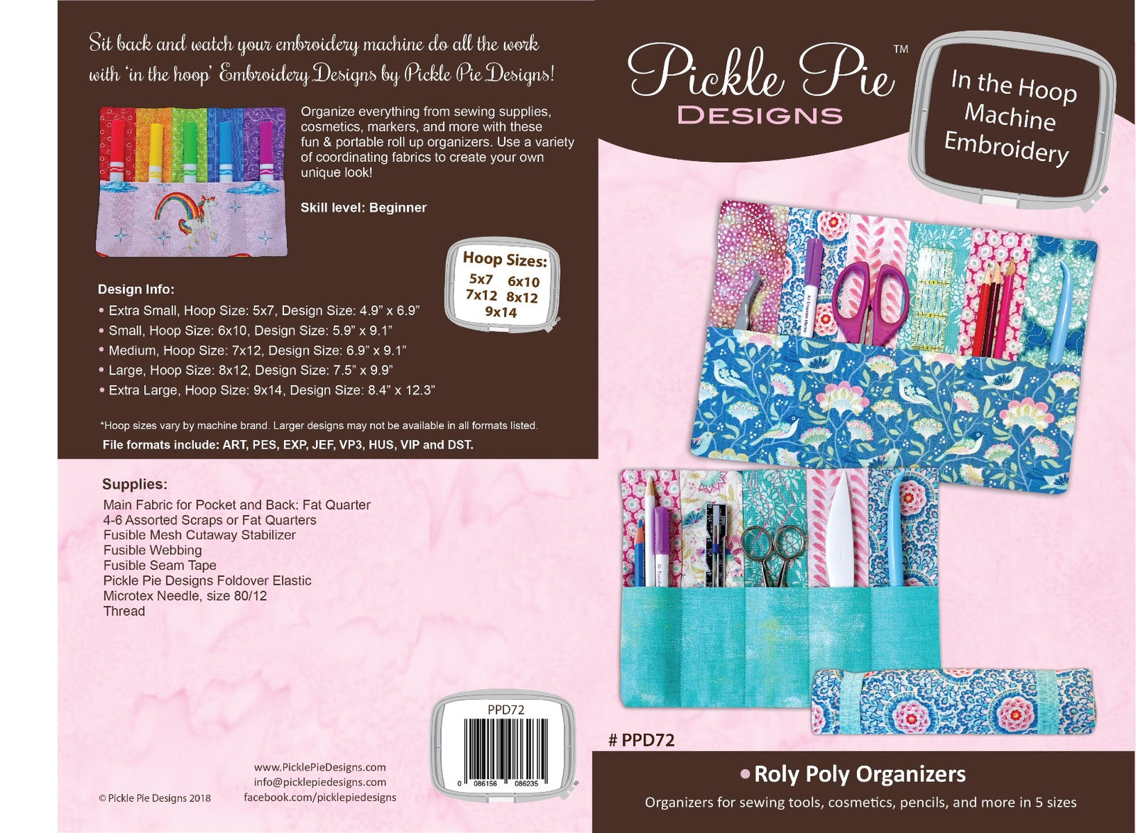 Roly Poly Organizers May 2018 Hoop Envy CD