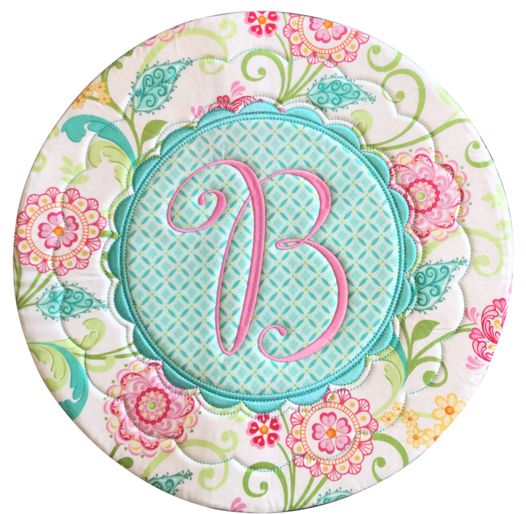 Perfect Placemats Collection In the Hoop Machine Embroidery CD