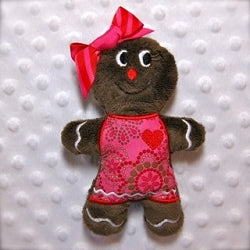 Gingerbread Boy and Girl Softie Set In the Hoop