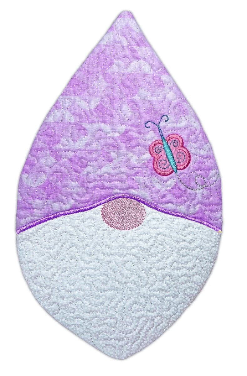 Gnome Trivets In the Hoop Machine Embroidery Design