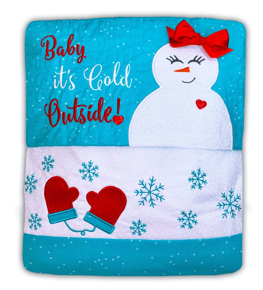 Snow Date Snowman Pillows In the Hoop Machine Embroidery