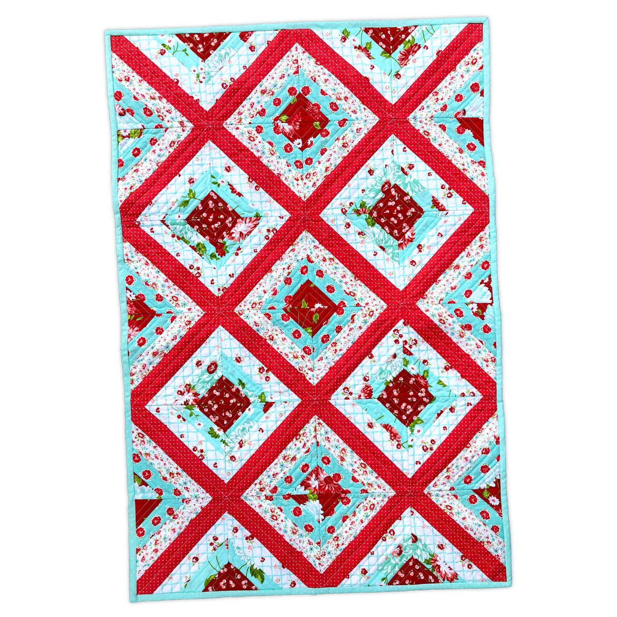 Sugar Pie Quilt In the Hoop Machine Embroidery Design