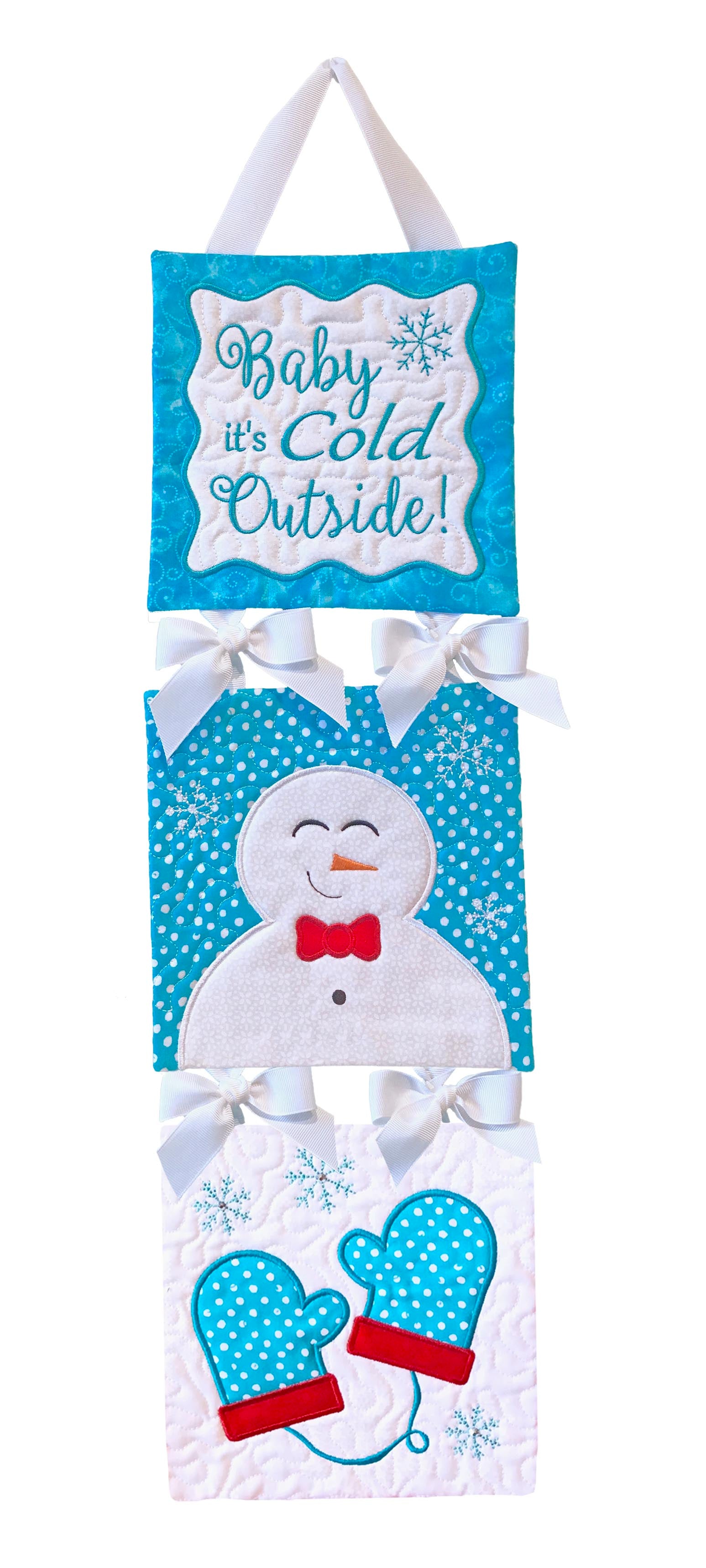 Baby It's Cold Outside In the Hoop Quilt Block Projects