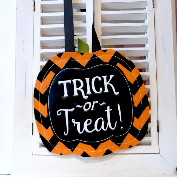 Trick or Treat Door Decor 
